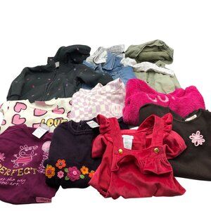 Girls 2T Sweaters BUNDLE Sweatshirts Dresses Hoodie Jackets H&M Old Navy